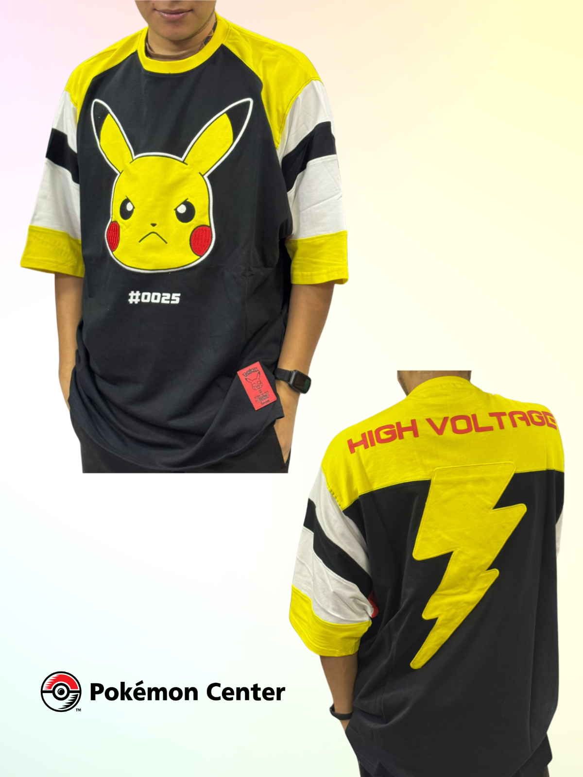 Camiseta de pikachu TALLA L