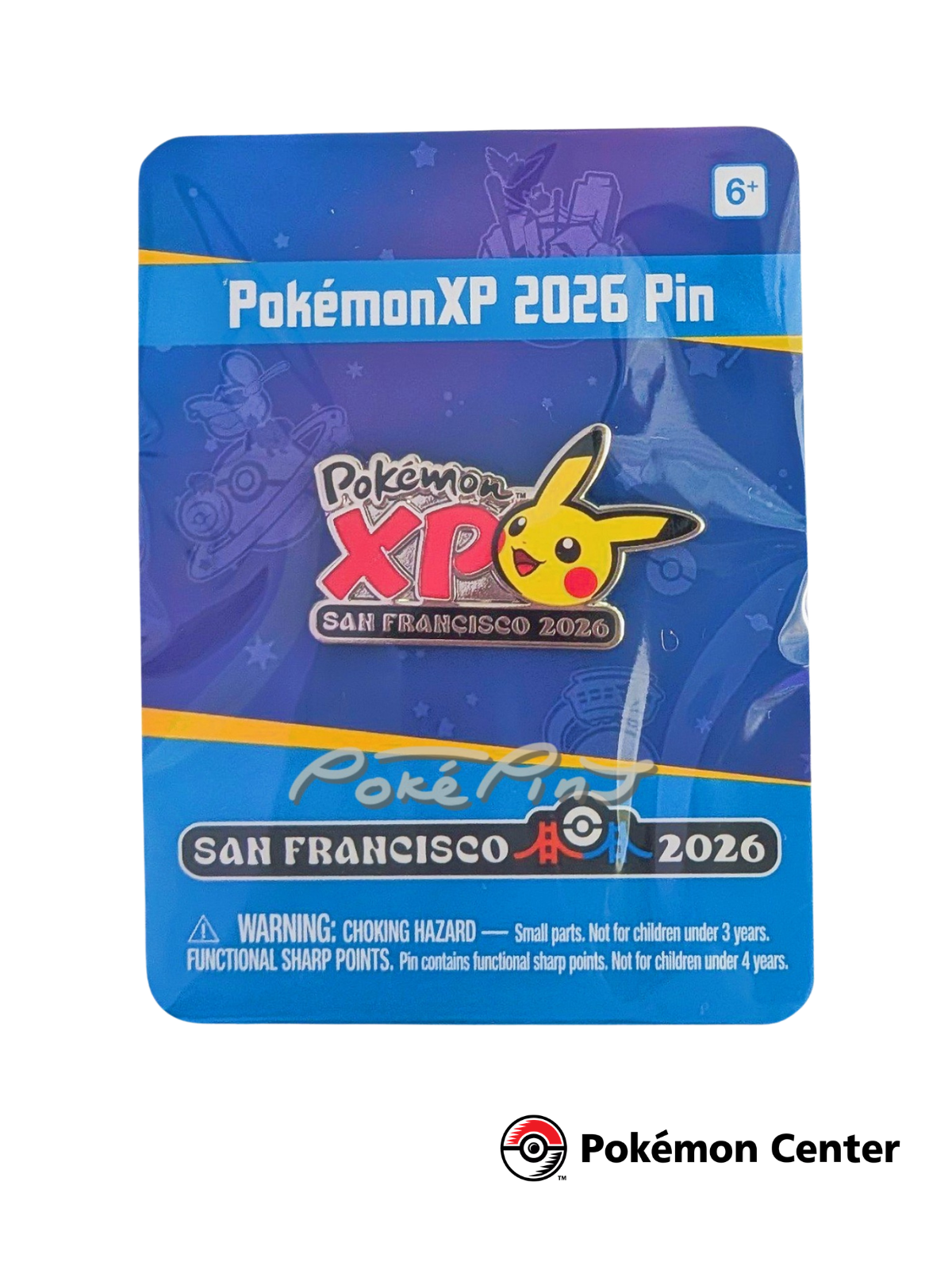 POKEMON XP 2026 pin