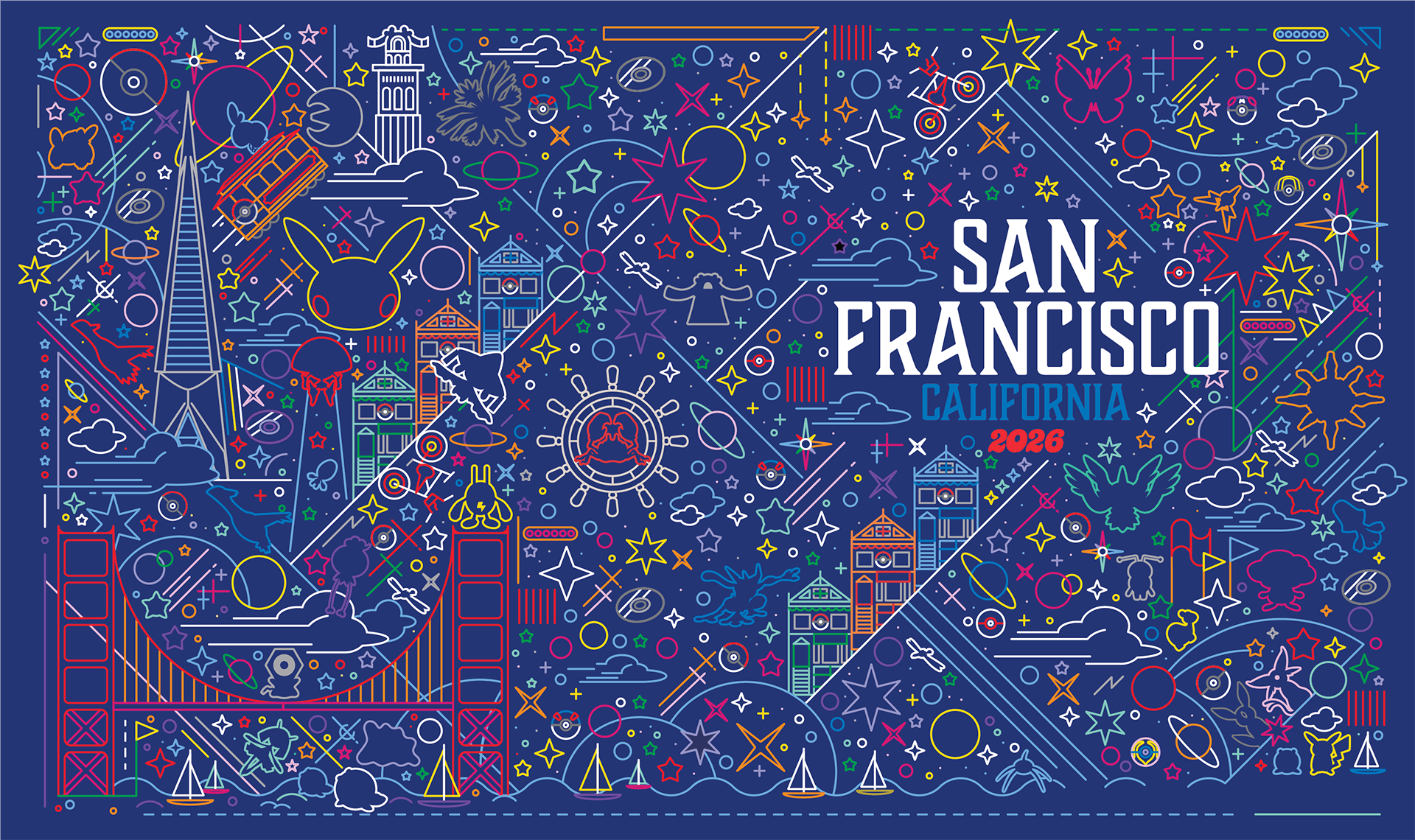 Pokémon Center at PokémonXP & Worlds 2026 San Francisco Reimagined for 2026 Worlds!