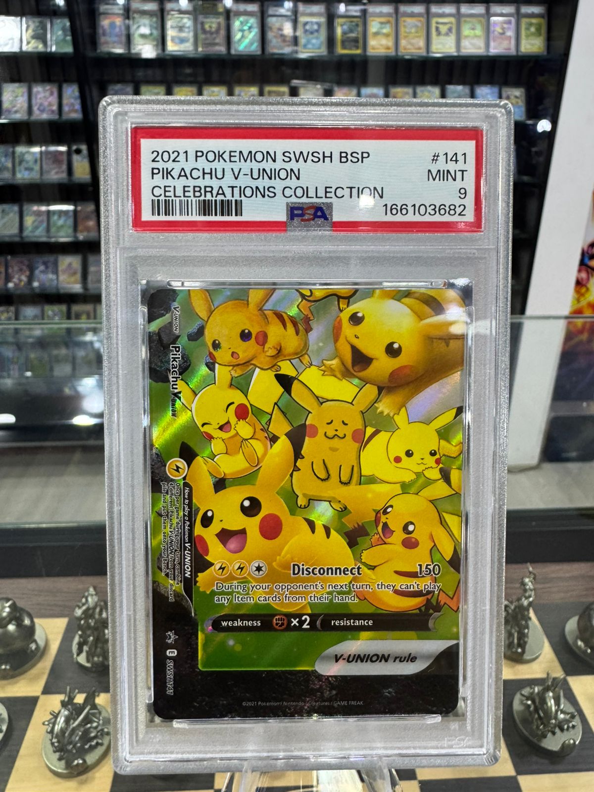 PIKACHU V  Sword & shield promo MINT 9