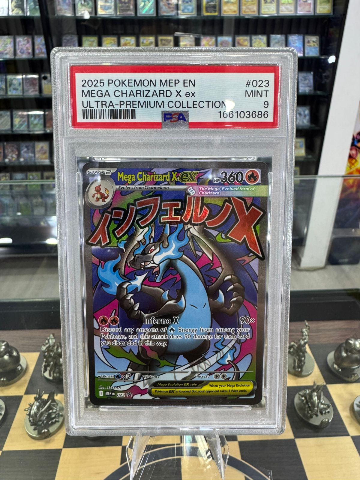 Mega Charizard X ex Mega evolution promos MINT 9