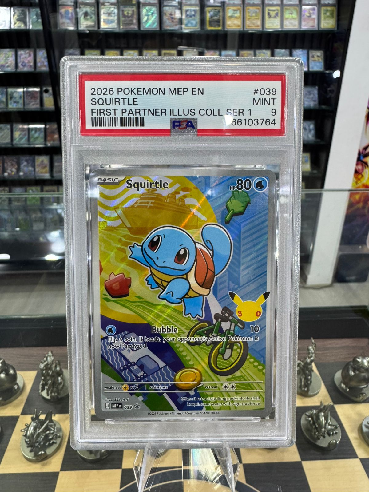 Squirtle Mega Evolution  Promos MINT 9