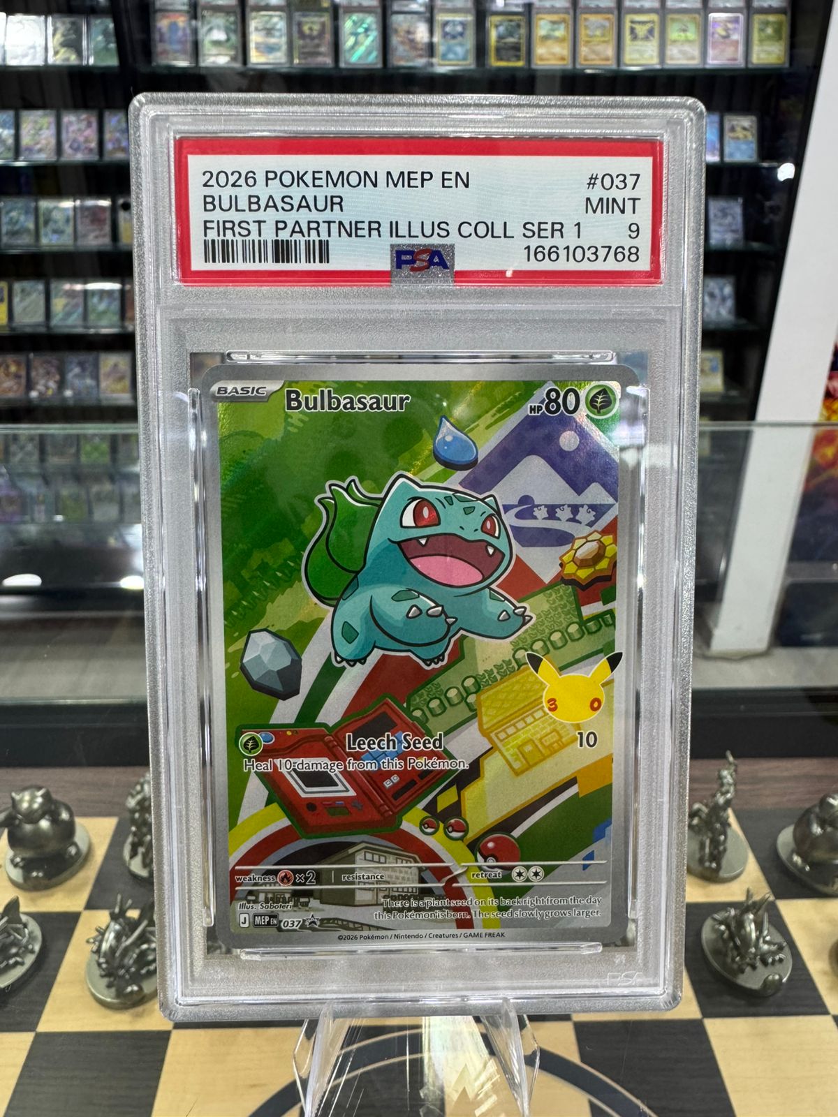 Bulbasaur Mega Evolution promos MINT 9