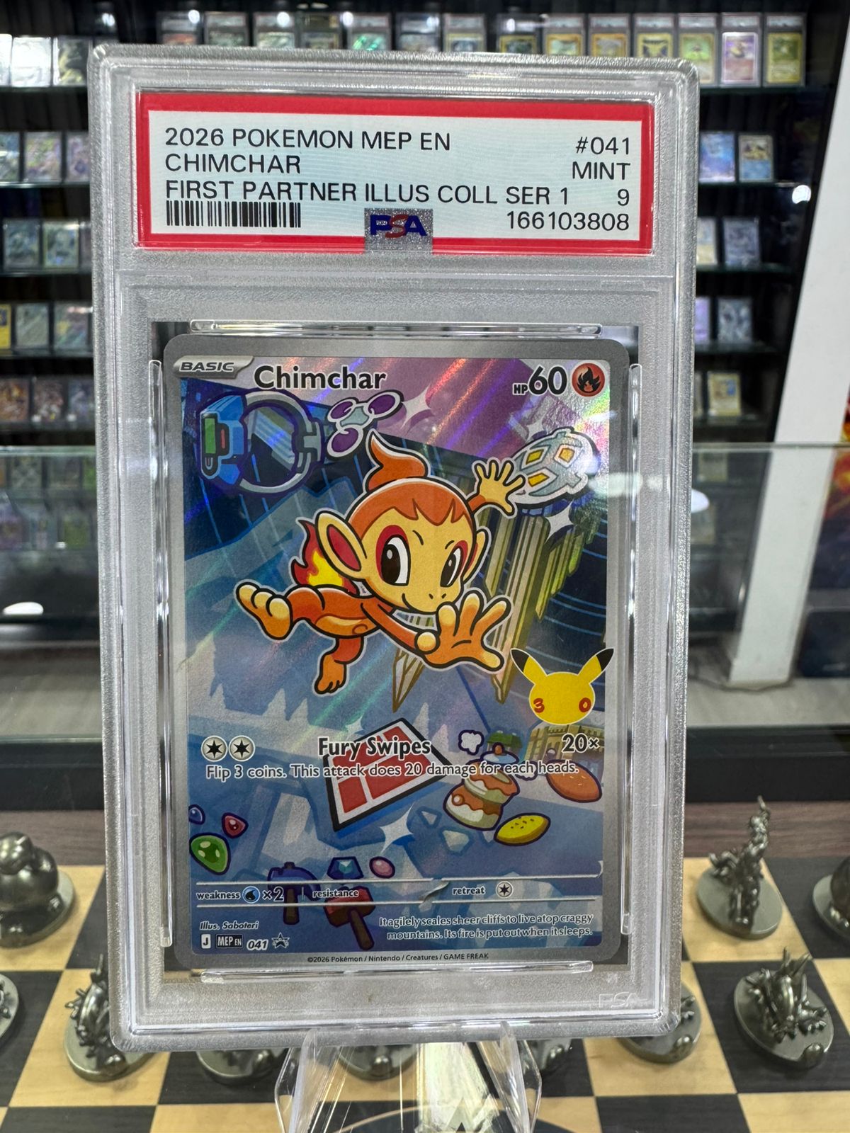 Chimchar Mega Evolution Promos MINT 9