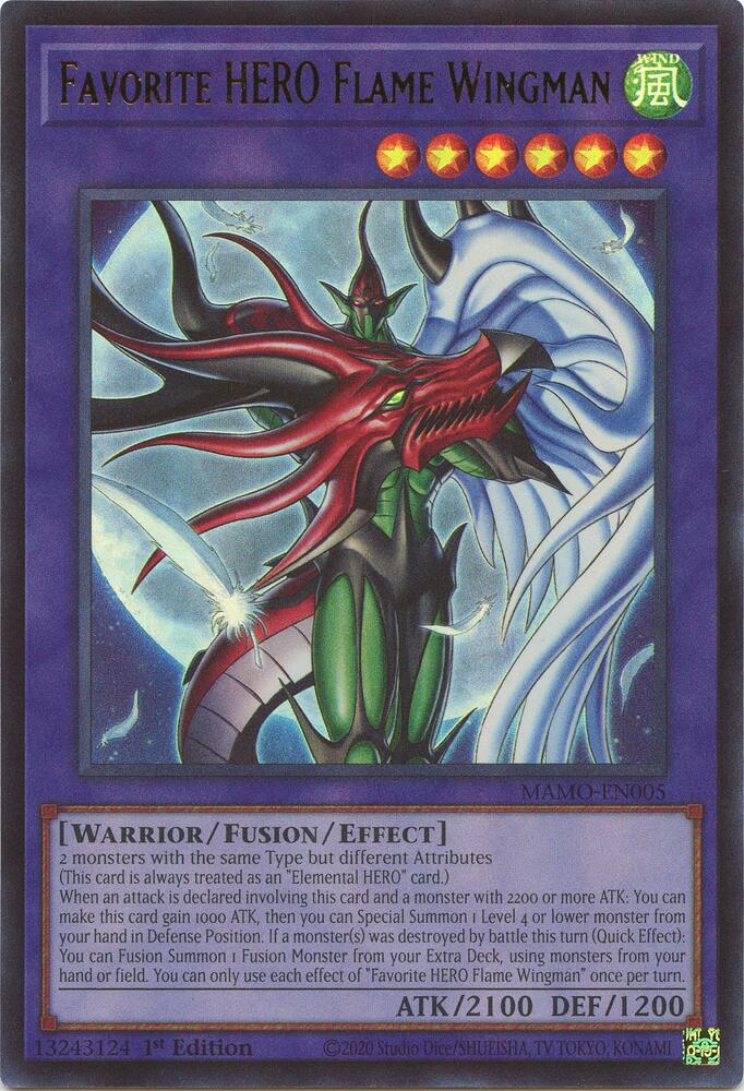 Favorite HERO Flame Wingman - Magnificent Monsters (MAMO)