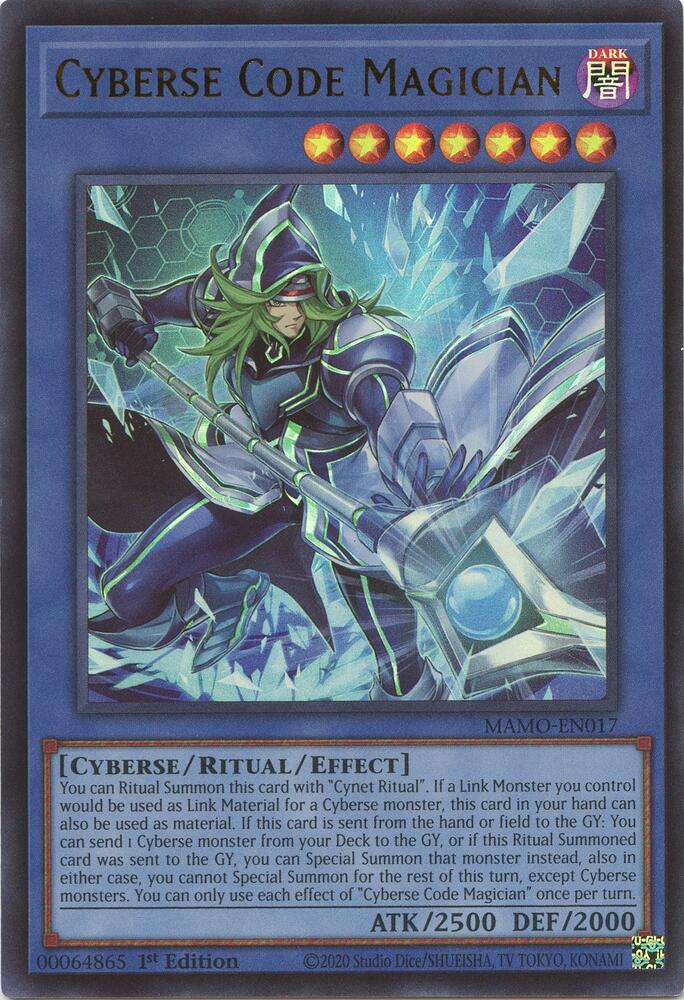 Cyberse Code Magician - MAMO-EN017 - Ultra Rare