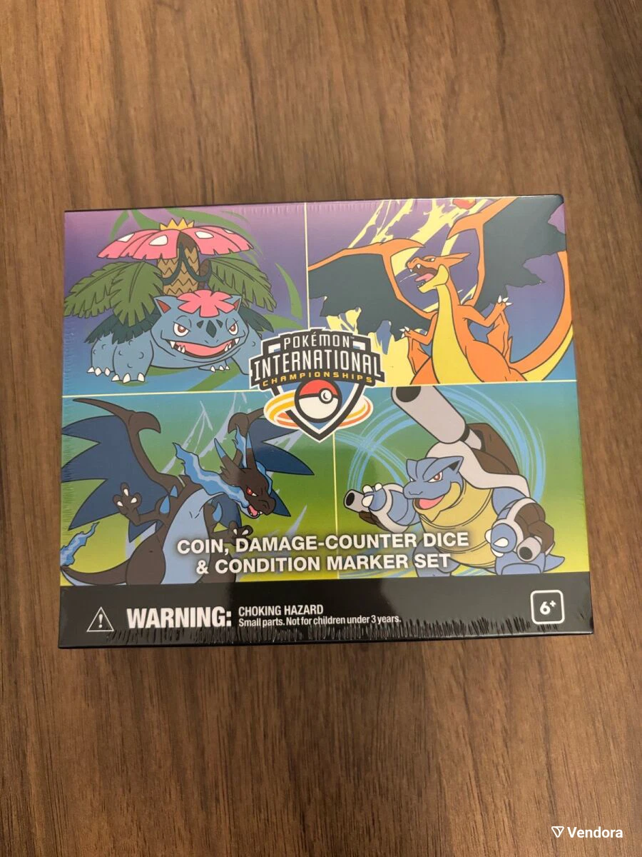  COIN DAMAGE COUNTER DICE / CONDITION MARKET SET 2026 POKEMON INTERNATIONAL
